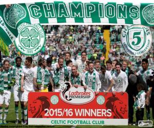 Puzzle Celtic FC πρωταθλητής 2015-2016